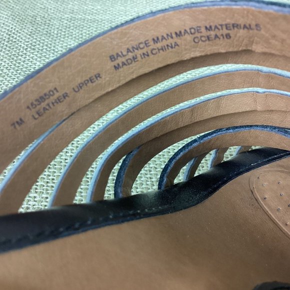 Softt Leather Wedges Slip On Sandals - Picture 13 of 13